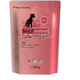 dogz finefood Classic No. 02 Rind - 100 g