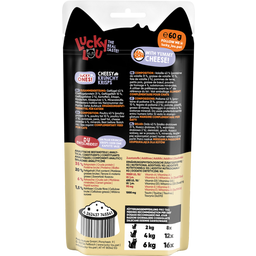 Lucky Ones Krunchy Krisps Huhn&Käse - 60 g
