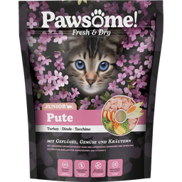 Pawsome! Fresh & Dry Junior Pute - 750 g