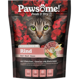 Pawsome! Fresh & Dry Adult Sterilized Rind - 750 g