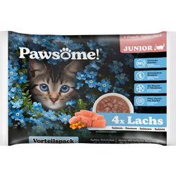 Pawsome! Junior Lachs - 4 x 85 g