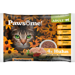 Pawsome! Adult Huhn - 4 x 85 g