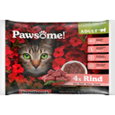 Pawsome! Adult Manzo - 4 x 85 g
