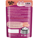 Lucky Lou Extra Food Pouch Thunfischfilet in Broth - 70 g