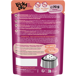 Lucky Lou Extra Food Pouch Thunfischfilet in Broth - 70 g