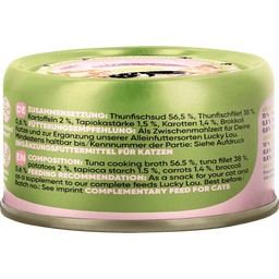 Lucky Lou Extra Food Thunfisch Gemüse in Broth - 70 g