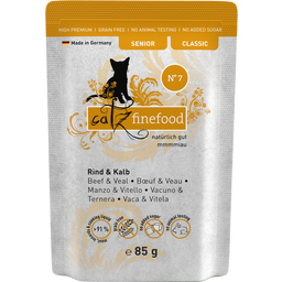 catz finefood Senior No. 07 Rind und Kalb - 85 g
