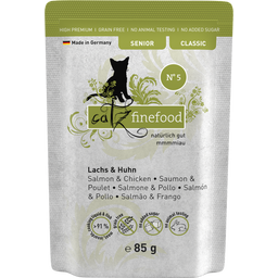catz finefood Senior No. 05 Lachs und Huhn - 85 g