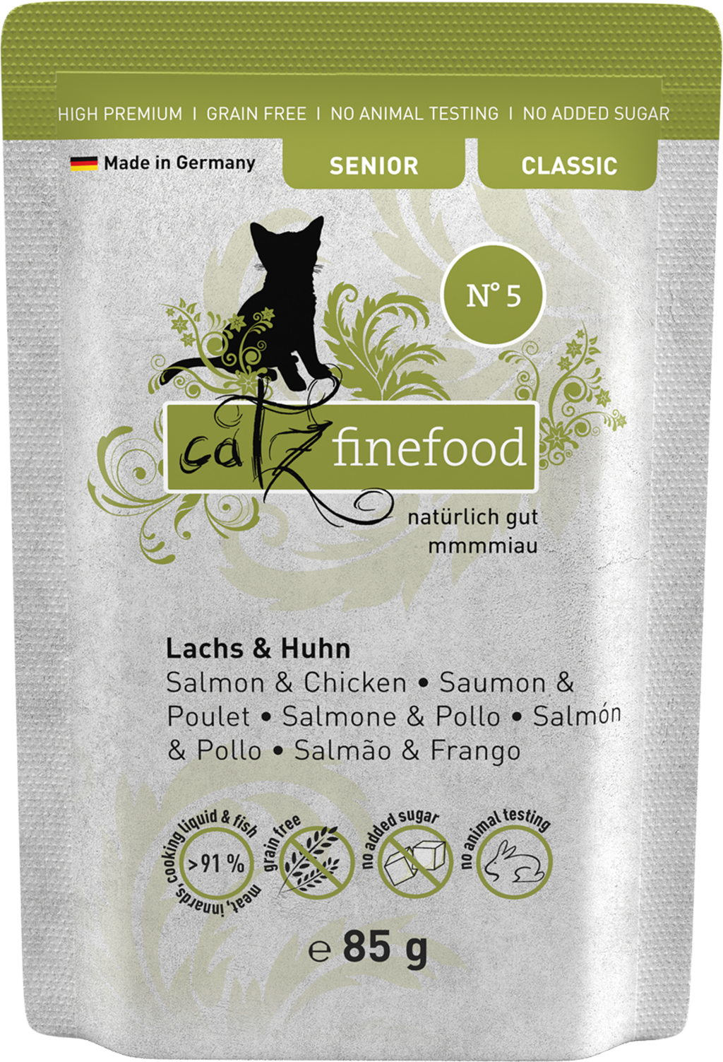 Senior No. 05 Lachs und Huhn, 85 g