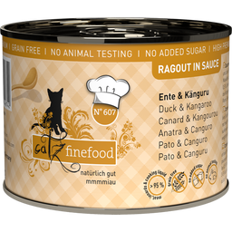 catz finefood Ragout No. 607 Ente und Känguru - 190 g