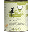 catz finefood Ragout No. 605 Lachs und Wildente - 380 g