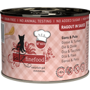 catz finefood Ragout No. 603 Gans und Pute - 190 g