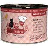 catz finefood Ragout No. 603 Gans en Kalkoen