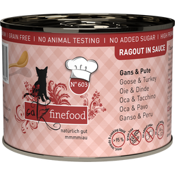 catz finefood Ragout No. 603 Gans und Pute - 190 g