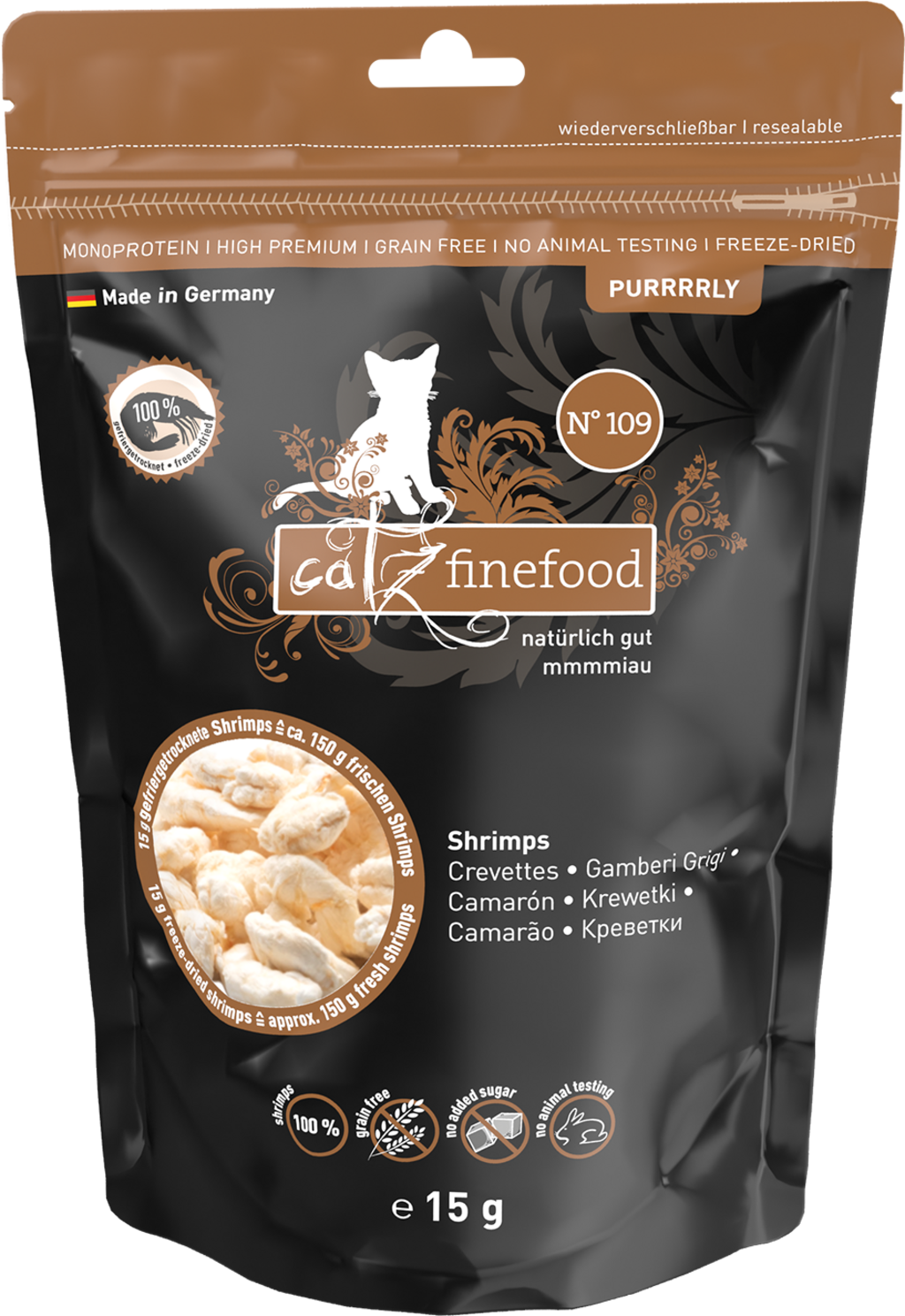catz finefood Purrrrly No.109 Shrimps