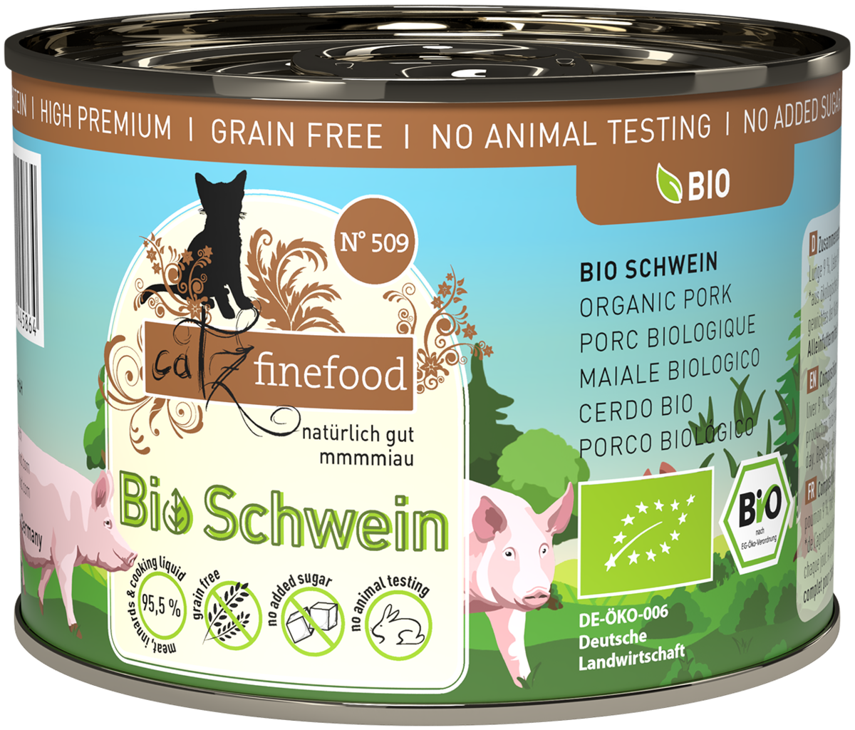 catz finefood Bio No.509 Schwein