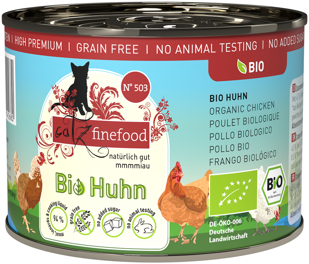 catz finefood Bio No.503 Huhn