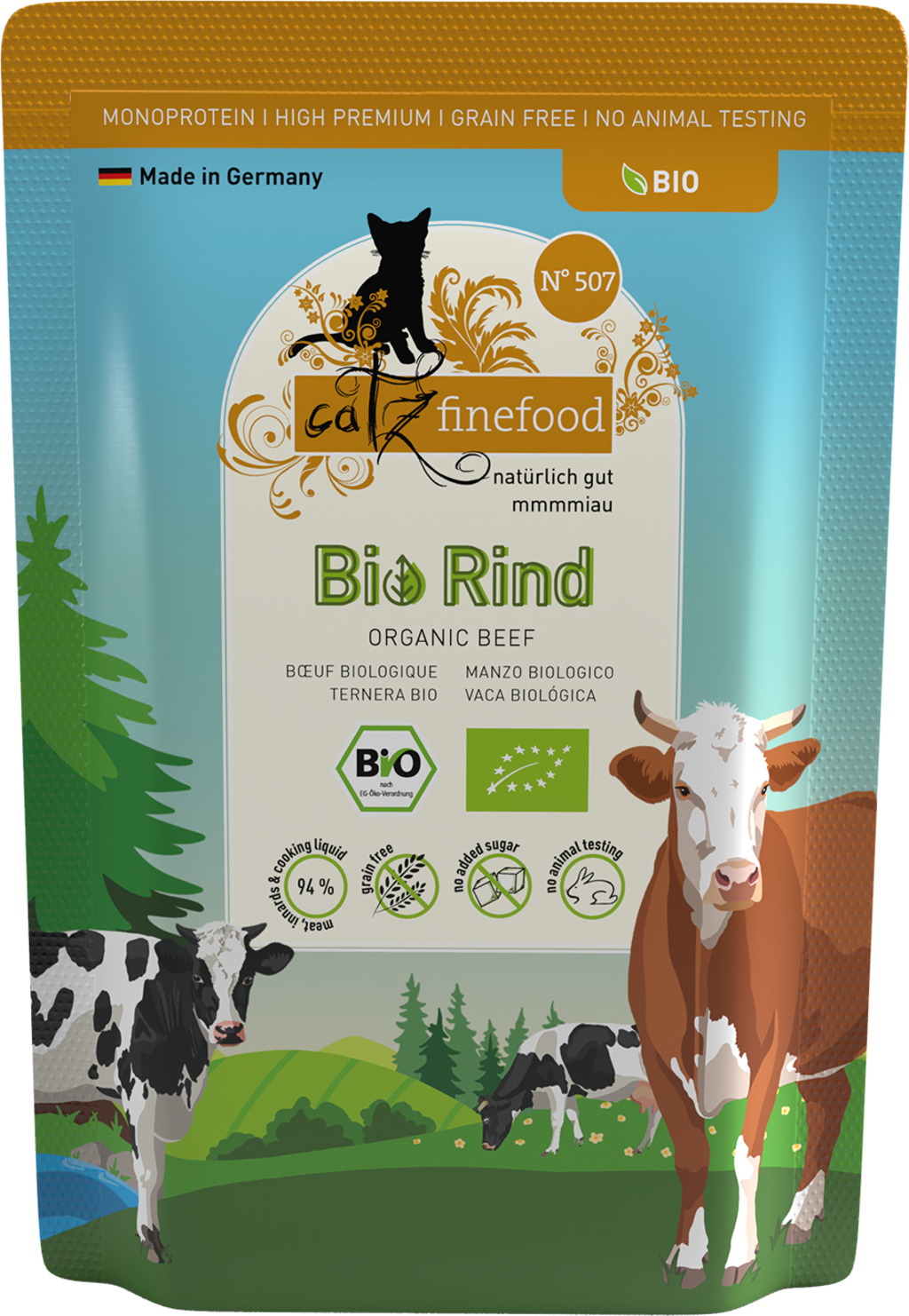 catz finefood Bio No.507 Rind Pouch
