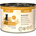catz finefood Classic Kitten No.07 Rind und Kalb - 200 g