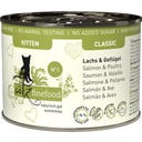 catz finefood Classic Kitten No.05 Lachs und Geflügel - 200 g