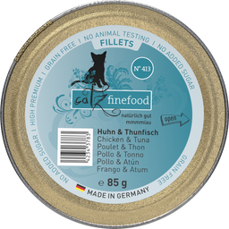 catz finefood Fillets N°413 Huhn und Thunfisch - 85 g