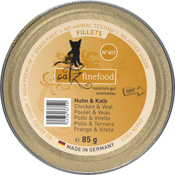 catz finefood Fillets N°407 Huhn und Kalb - 85 g
