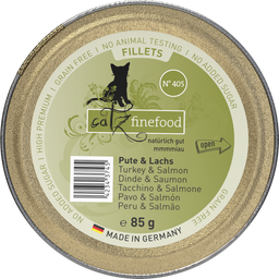 catz finefood Fillets N°405 Pute, Huhn und Lachs - 85 g