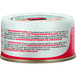 Lucky Lou Extra Food Thunfischfilet in Jelly - 70 g