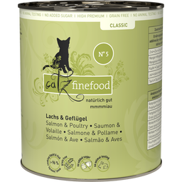 catz finefood Classic No. 05 Lachs und Geflügel - 800 g