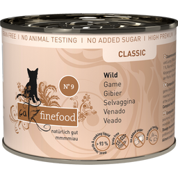 catz finefood Mačja hrana Classic No. 09 - divjačina - 200 g
