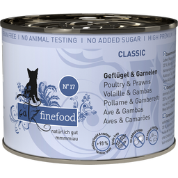 catz finefood Classic No. 17 Geflügel und Garnele - 200 g
