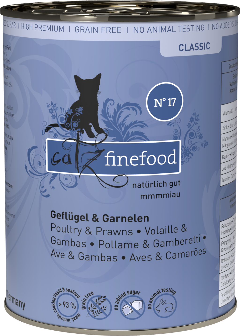 catz finefood Classic No. 17 Geflügel und Garnele - 400 g