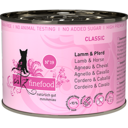catz finefood Classic No. 19 Lamm und Pferd - 200 g
