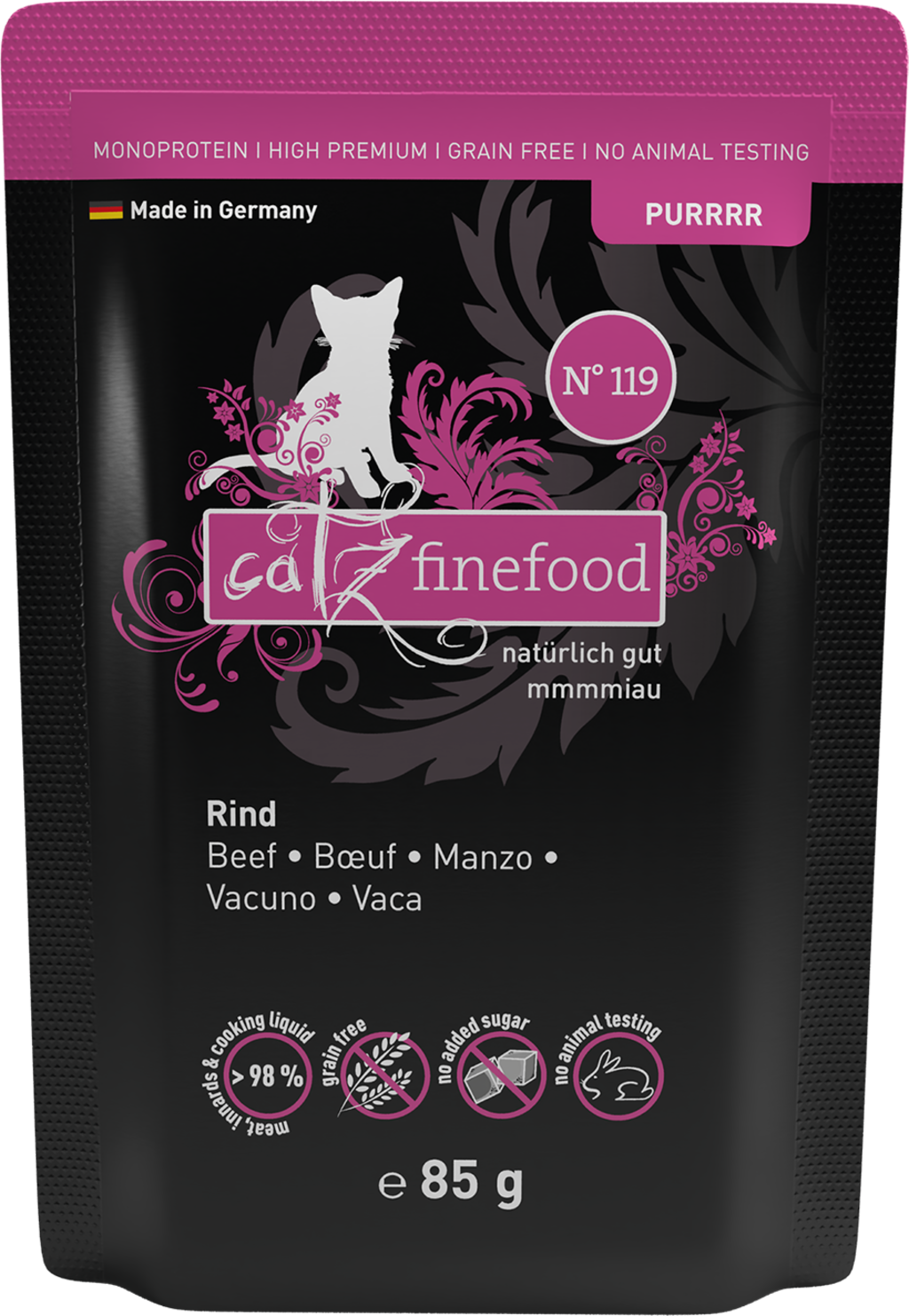 catz finefood Purrrr No. 119 Rind Pouch