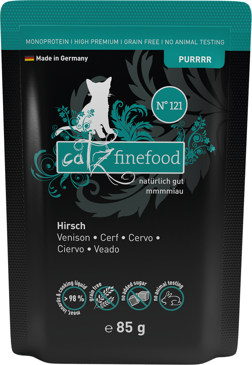 catz finefood Purrrr No. 121 Hirsch Pouch