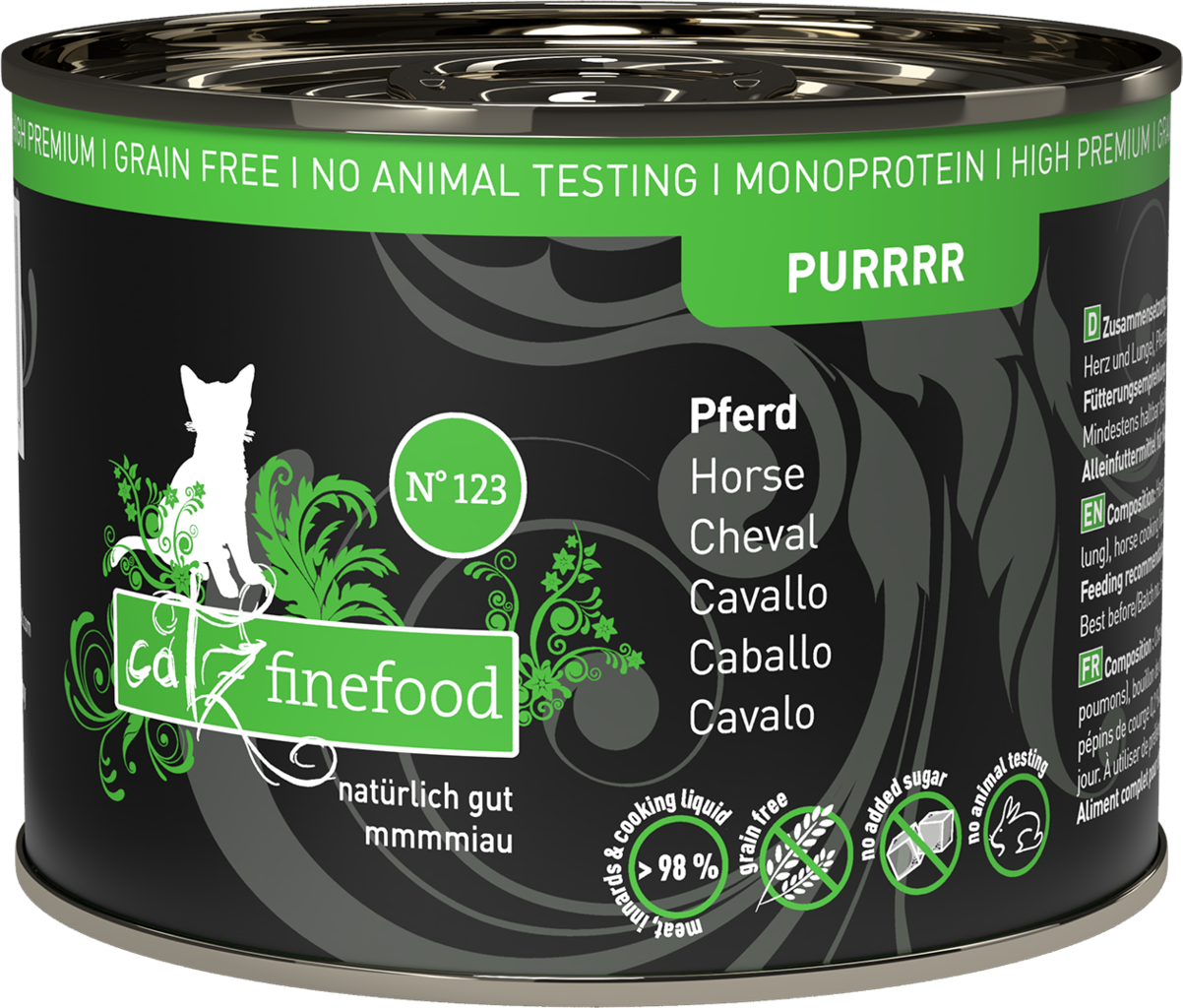 catz finefood Purrrr No. 123 Pferd