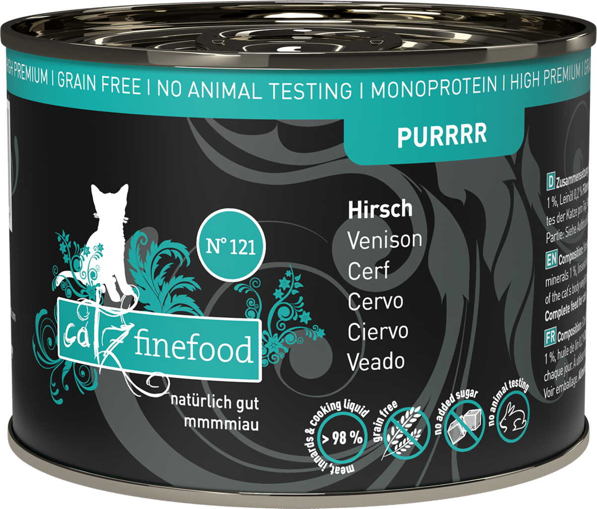 catz finefood Purrrr No. 121 Hirsch