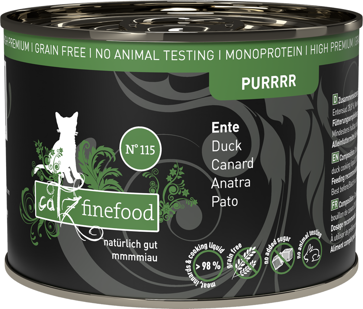 catz finefood Purrrr No. 115 Ente - 200 g