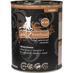 catz finefood Purrrr No. 109 - Wild Zwijn - 400 g