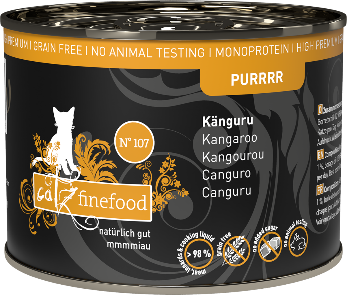 catz finefood Purrrr No. 107 Känguru