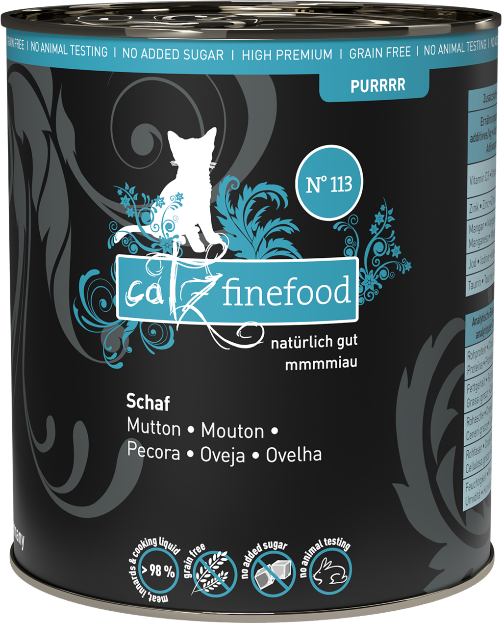 catz finefood Purrrr No. 113 Schaf - 800 g