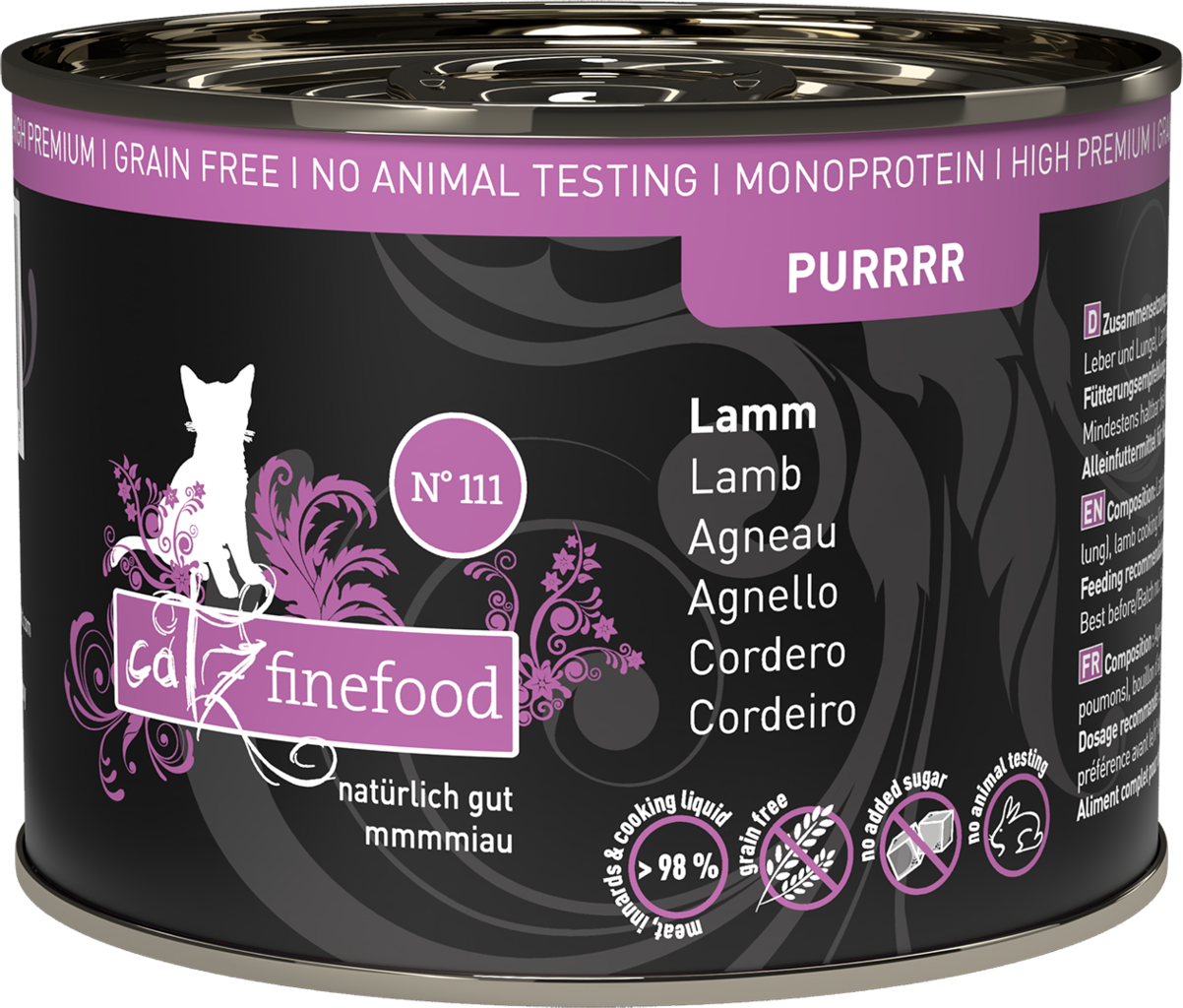 catz finefood Purrrr No. 111 Lamm
