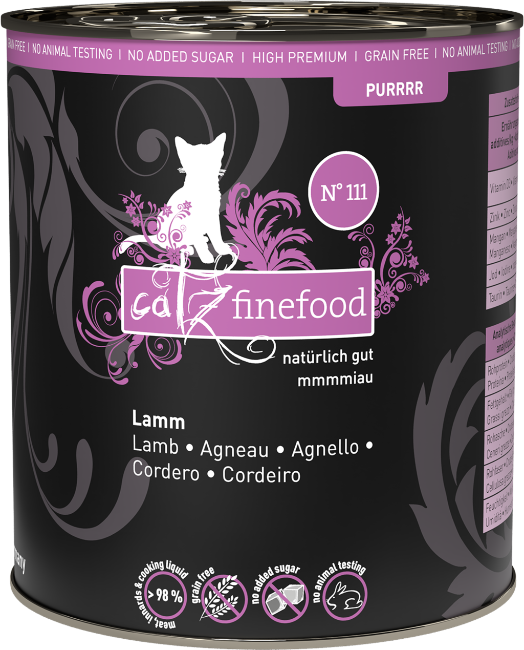 catz finefood Purrrr No. 111 Lamm - 800 g