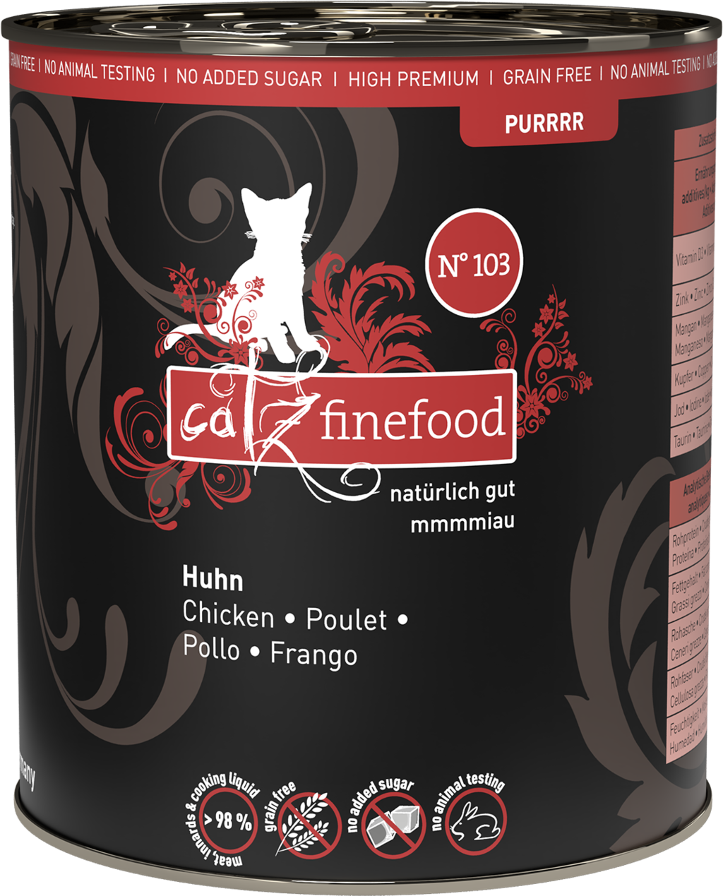 catz finefood Purrrr No. 103 Huhn - 800 g