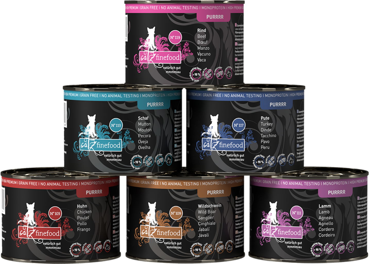 catz finefood Purrrr Collection I 6 x 200 g