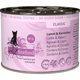 catz finefood Classic No. 11 Lamm und Kaninchen - 200 g