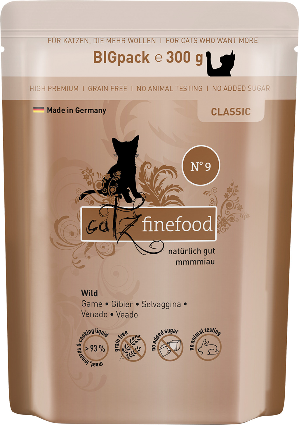 catz finefood Classic No. 09 Wild Pouch - 300 g