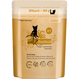 catz finefood Classic No. 07 Manzo e Vitello - Pouch - 300 g