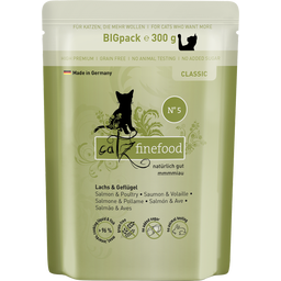 catz finefood Classic No. 05 Salmone e Pollame - Pouch - 300 g