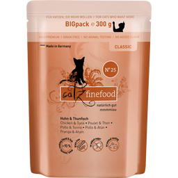 catz finefood Classic No. 25 Pollo e Tonno in Bustina - 300 g